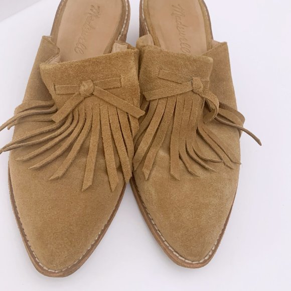 Madewell The Dani Fringed Mule - Picture 9 of 11
